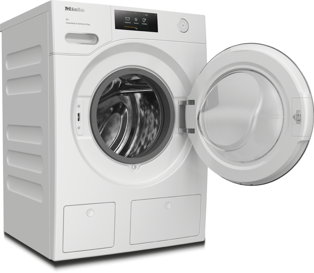 9kg Front-Load Washing Machine, 1600 rpm, Auto Detergent Dosing, Steam ...