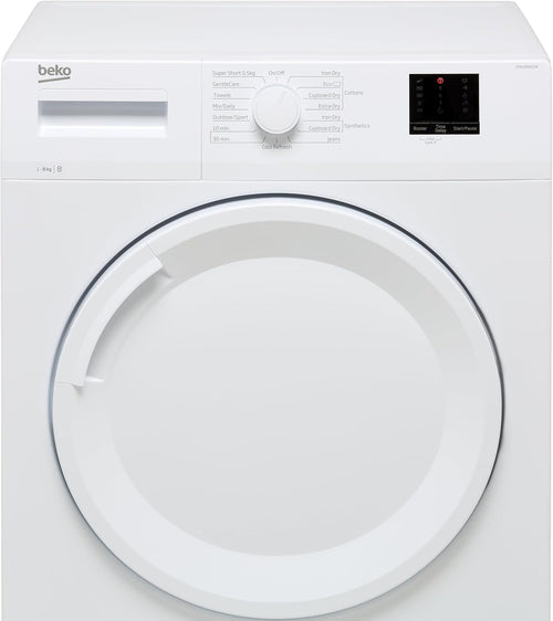 BEKO DTKCE80021W 8 kg Condenser Tumble Dryer - White
