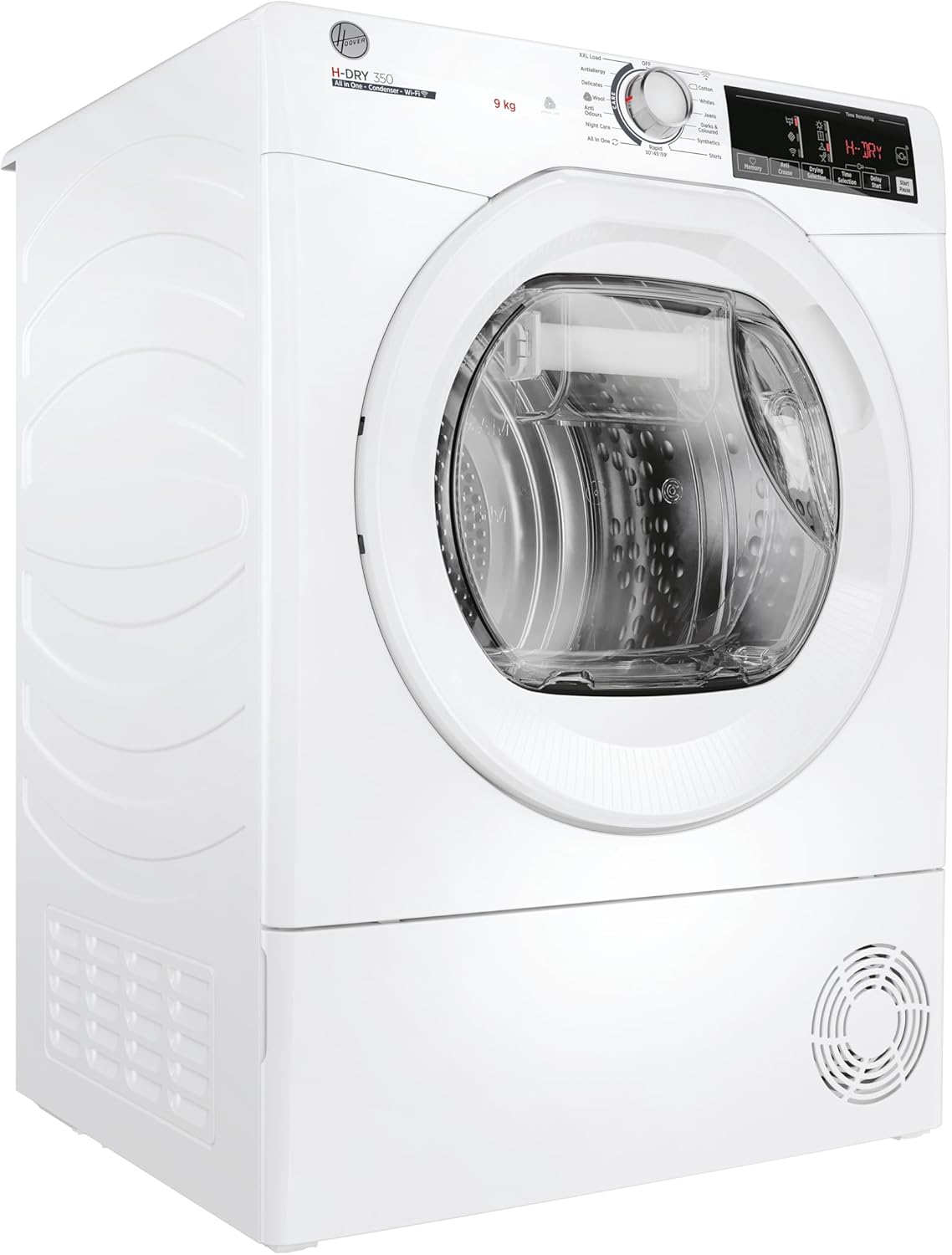 Hoover HREC9TE-80 9kg Condenser Tumble Dryer – B Energy Class, 14 Programmes, Freestanding, White
