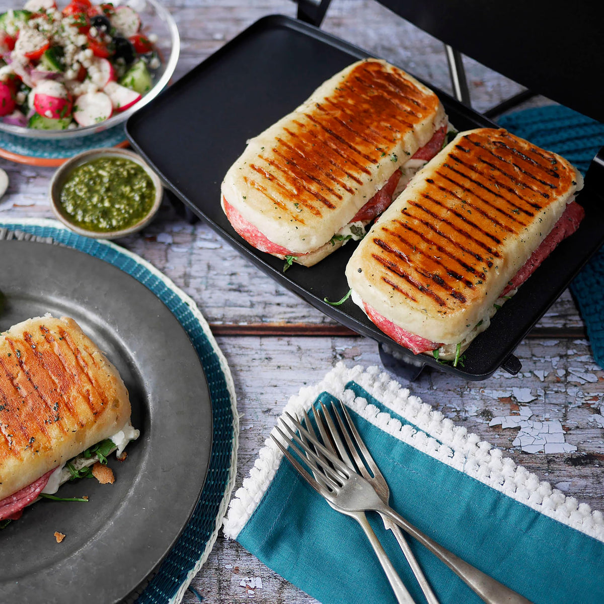 Breville Sandwich/Panini Press & Toastie Maker | 3-Slice | Stainless Steel [VST025]